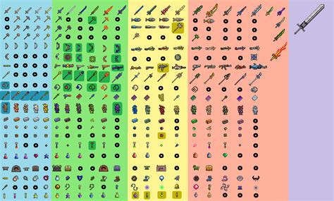 terraria item ids